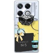 Прозрачный чехол BoxFace Infinix GT 20 Pro Fashion Pug
