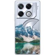 Прозрачный чехол BoxFace Infinix GT 20 Pro Blue Mountain