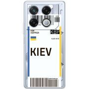 Прозрачный чехол BoxFace Infinix GT 20 Pro Ticket Kiev