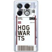 Прозрачный чехол BoxFace Infinix GT 20 Pro Ticket Hogwarts