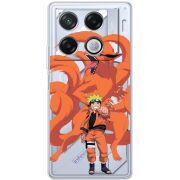 Прозрачный чехол BoxFace Infinix GT 20 Pro Naruto and Kurama