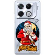 Прозрачный чехол BoxFace Infinix GT 20 Pro Cool Santa