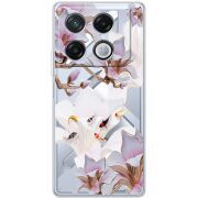 Прозрачный чехол BoxFace Infinix GT 20 Pro Chinese Magnolia
