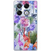 Прозрачный чехол BoxFace Infinix GT 20 Pro Flamingo