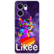 Чохол BoxFace OPPO Reno 13 FS 5G Likee Cat