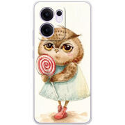 Чохол BoxFace OPPO Reno 13 FS 5G Совушка