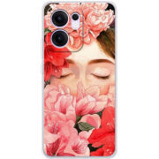Чохол BoxFace OPPO Reno 13 FS 5G Girl in Flowers