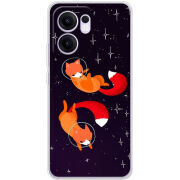 Чохол BoxFace OPPO Reno 13 FS 5G Fox-Astronauts