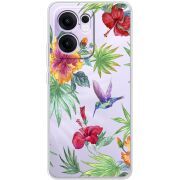 Прозорий чохол BoxFace OPPO Reno 13 FS 5G Tropical