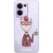 Прозорий чохол BoxFace OPPO Reno 13 FS 5G Good Morning