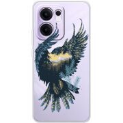 Прозорий чохол BoxFace OPPO Reno 13 FS 5G Eagle