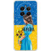 Чохол BoxFace Realme 12 4G Україна дівчина з букетом