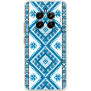 Чохол BoxFace Realme 12 4G Блакитний Орнамент
