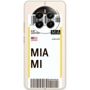Прозорий чохол BoxFace Realme 12 4G Ticket Miami