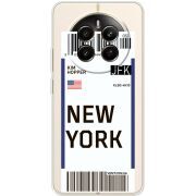Прозорий чохол BoxFace Realme 12 4G Ticket New York