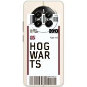 Прозорий чохол BoxFace Realme 12 4G Ticket Hogwarts