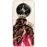 Прозорий чохол BoxFace Realme 12 4G Queen and Princess