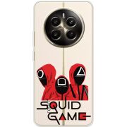 Прозорий чохол BoxFace Realme 12 4G siquid game люди в красном