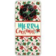 Прозорий чохол BoxFace Realme 12 4G Vintage Christmas Pattern