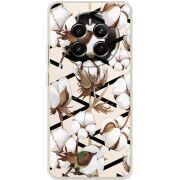 Прозорий чохол BoxFace Realme 12 4G Cotton flowers