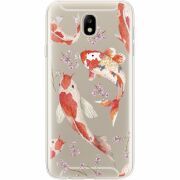 Прозрачный чехол Uprint Samsung J730 Galaxy J7 2017 Japanese Koi Fish