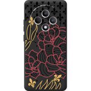 Чорний чохол BoxFace OPPO Reno 12 FS FranceFlowers