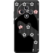 Чорний чохол BoxFace OPPO Reno 12 FS Flower Hair