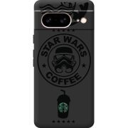Черный чехол BoxFace Google Pixel 7 Dark Coffee