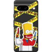 Черный чехол BoxFace Google Pixel 7 White Bart