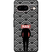 Черный чехол BoxFace Google Pixel 7 Man Pattern