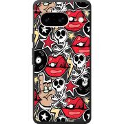 Черный чехол BoxFace Google Pixel 7 Rock Graffiti