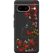 Черный чехол BoxFace Google Pixel 7 3D Ukrainian Muse