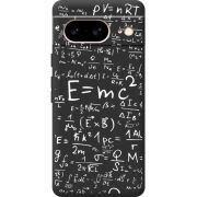 Черный чехол BoxFace Google Pixel 7 E=mc2