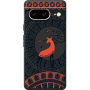 Черный чехол BoxFace Google Pixel 7 Ornament
