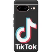 Черный чехол BoxFace Google Pixel 7 Tik Tok
