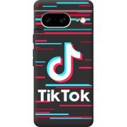 Черный чехол BoxFace Google Pixel 7 Tik Tok
