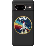 Черный чехол BoxFace Google Pixel 7 NASA