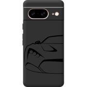 Черный чехол BoxFace Google Pixel 7 Sportcar