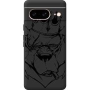 Черный чехол BoxFace Google Pixel 7 Bear King