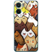 Чохол BoxFace Motorola G05 Sleepy Cats