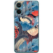 Чохол BoxFace Motorola G05 Blue Herb