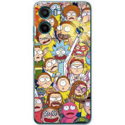 Чохол BoxFace Motorola G05 Rick and Morty