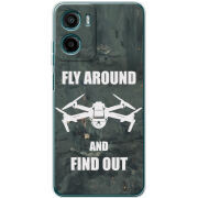 Чохол BoxFace Motorola G05 Дрон Fly Around