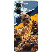 Чохол BoxFace Motorola G05 Воїни ЗСУ