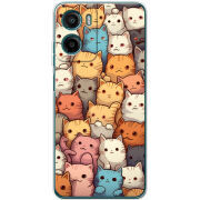 Чохол BoxFace Motorola G05 Котики муркотики