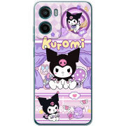 Чохол BoxFace Motorola G05 Милі пустощі Kuromi