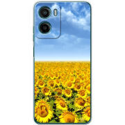 Чохол BoxFace Motorola G05 Подсолнухи