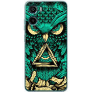 Чохол BoxFace Motorola G05 Masonic Owl