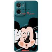 Прозорий чохол BoxFace Motorola G05 Mister M