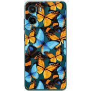 Прозорий чохол BoxFace Motorola G05 Butterfly Morpho